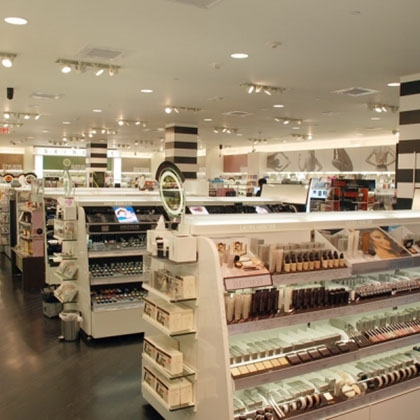 Освещение парфюмерного магазина SEPHORA в рубрике 
